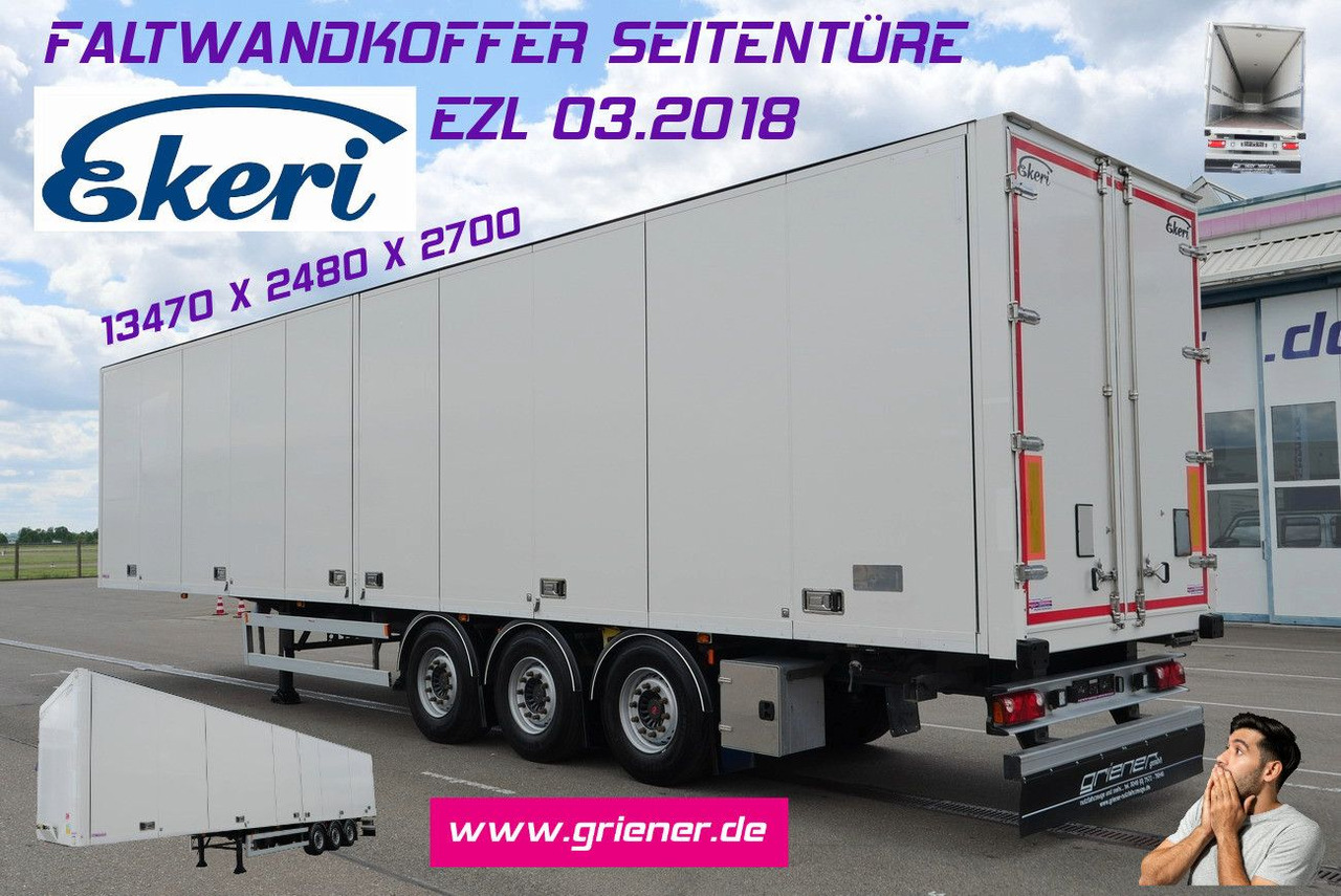 EKERI T3-A /SEITLICHE TÜREN /FALTWAND 2700 mm - Gesloten oplegger: afbeelding 1 EKERI T3-A /SEITLICHE TÜREN /FALTWAND 2700 mm - Gesloten oplegger: afbeelding 1