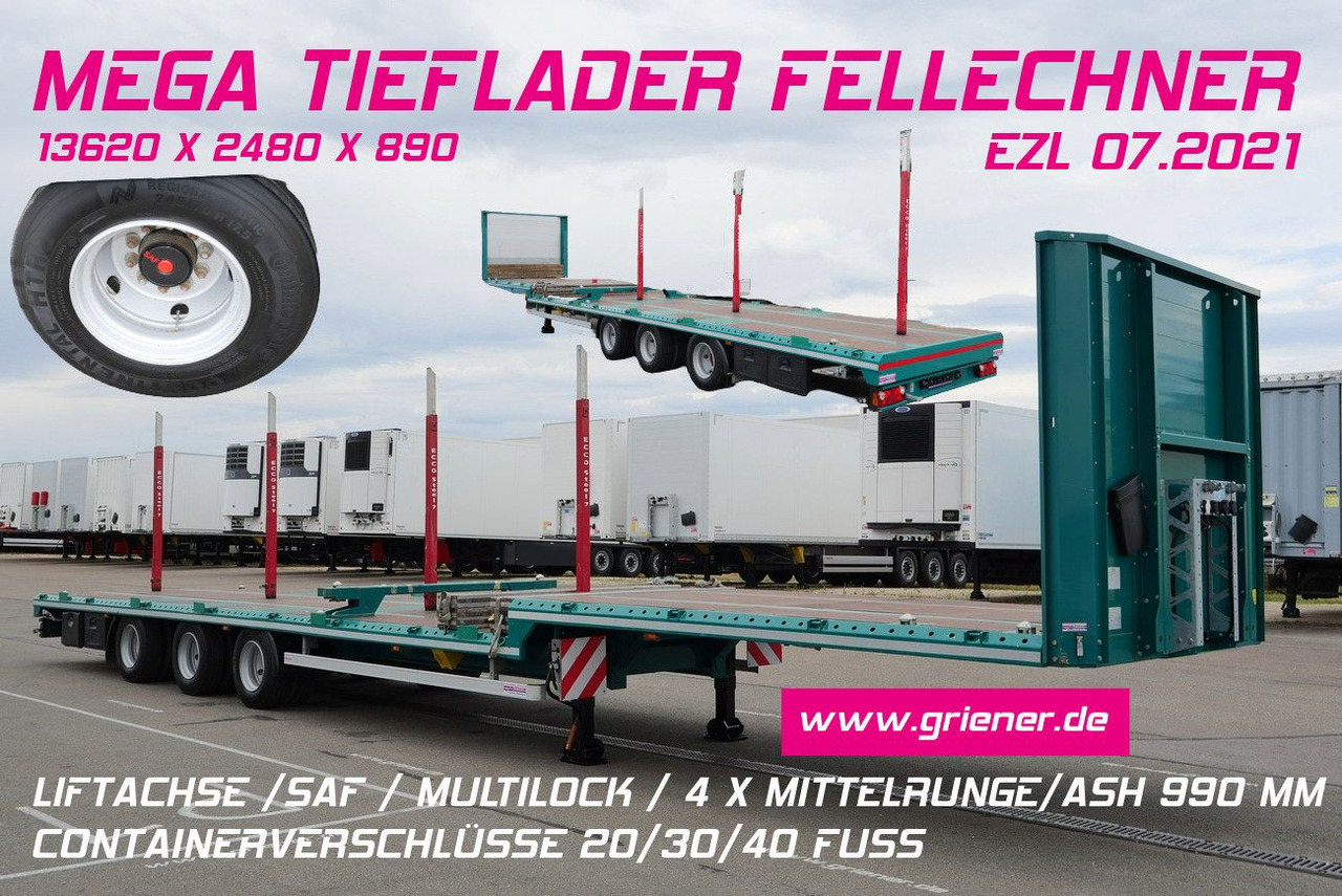 SP32 -G39 MEGA/JUMBO/LIFT/ CONTAINER /FELLECHNER - Vlakke/ Open oplegger: afbeelding 1 SP32 -G39 MEGA/JUMBO/LIFT/ CONTAINER /FELLECHNER - Vlakke/ Open oplegger: afbeelding 1