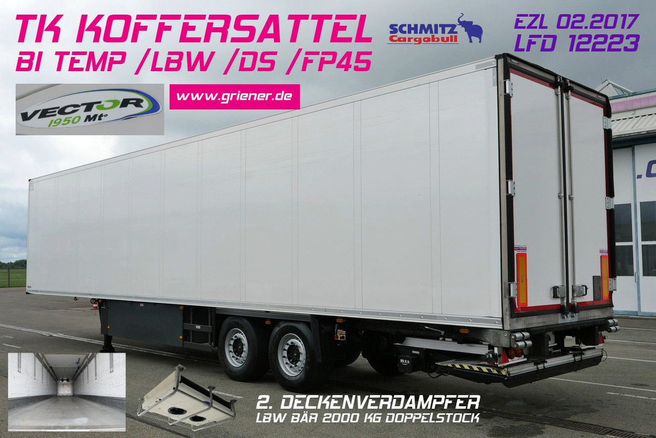 Schmitz Cargobull SKO 18 /BI TEMP / LBW BÄR / FP45 /VECTOR 1950 MT - Gesloten oplegger: afbeelding 1 Schmitz Cargobull SKO 18 /BI TEMP / LBW BÄR / FP45 /VECTOR 1950 MT - Gesloten oplegger: afbeelding 1