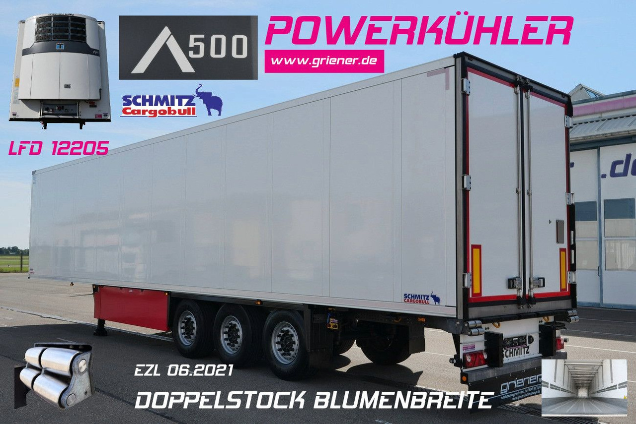Gesloten oplegger Schmitz Cargobull SKO 24/DOPPELSTOCK BLUMEN TK A500 DRP FP 45: afbeelding 1