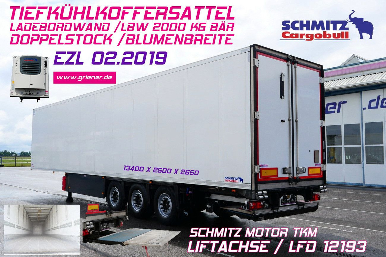 Schmitz Cargobull SKO 24/ LBW 2000 kg /BLUMEN FP 45 / TK TKM / DS - Gesloten oplegger: afbeelding 1 Schmitz Cargobull SKO 24/ LBW 2000 kg /BLUMEN FP 45 / TK TKM / DS - Gesloten oplegger: afbeelding 1