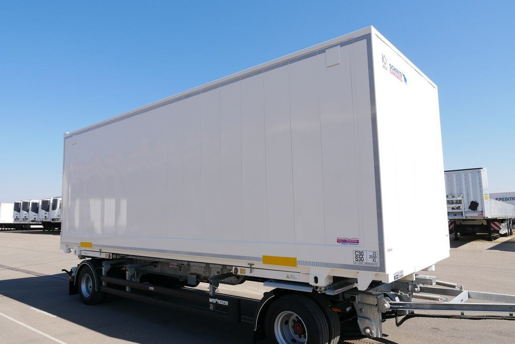 Schmitz Cargobull WKSTG 7,45 /STAHLKOFFER / TEXTIL / DOPPELSTOCK - Containertransporter/ Wissellaadbak aanhangwagen: afbeelding 5 Schmitz Cargobull WKSTG 7,45 /STAHLKOFFER / TEXTIL / DOPPELSTOCK - Containertransporter/ Wissellaadbak aanhangwagen: afbeelding 5