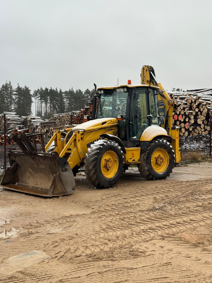 KOMATSU WB97 S 5EO - Graaflaadmachine: afbeelding 1 KOMATSU WB97 S 5EO - Graaflaadmachine: afbeelding 1