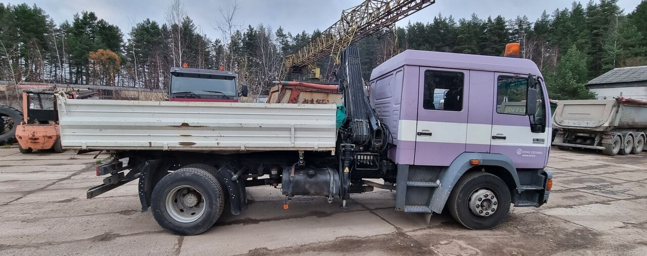 MAN 15.224 - Kipper vrachtwagen, Kraanwagen: afbeelding 4 MAN 15.224 - Kipper vrachtwagen, Kraanwagen: afbeelding 4