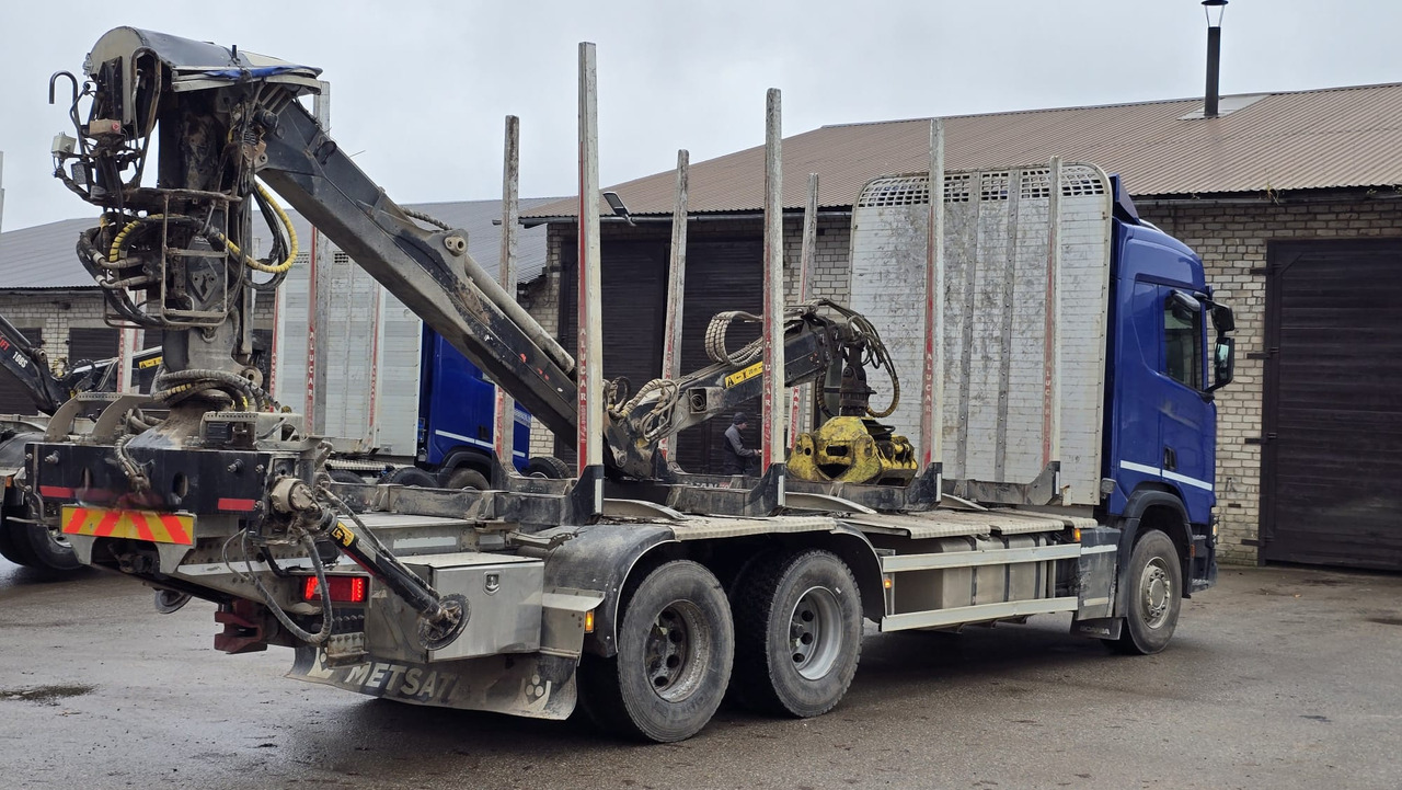 SCANIA R450 - Houttransport, Kraanwagen: afbeelding 4 SCANIA R450 - Houttransport, Kraanwagen: afbeelding 4
