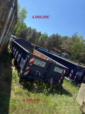 Abrollcontainer Stahl 20-24 m³/Heckklappe - Haakarm container: afbeelding 3 Abrollcontainer Stahl 20-24 m³/Heckklappe - Haakarm container: afbeelding 3