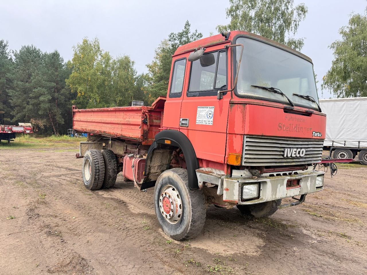 Iveco 170-34 Kipper - Kran 4x4 - Kipper vrachtwagen, Kraanwagen: afbeelding 2 Iveco 170-34 Kipper - Kran 4x4 - Kipper vrachtwagen, Kraanwagen: afbeelding 2
