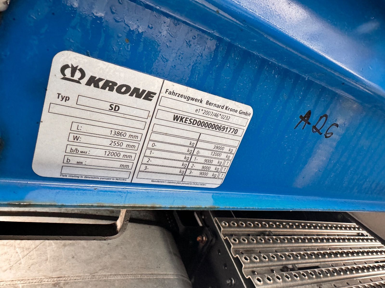 Schuifzeiloplegger Krone SDP 27 ELB4-CS: afbeelding 9