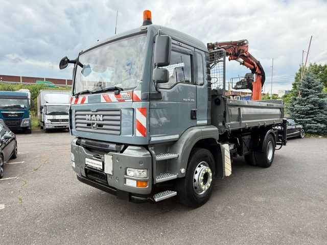 MAN TGA 18.350 Kran Terex - Kipper vrachtwagen, Kraanwagen: afbeelding 2 MAN TGA 18.350 Kran Terex - Kipper vrachtwagen, Kraanwagen: afbeelding 2