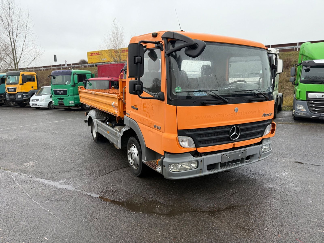 Mercedes-Benz Atego 818 4x2 OM 904 - Kipper vrachtwagen: afbeelding 1 Mercedes-Benz Atego 818 4x2 OM 904 - Kipper vrachtwagen: afbeelding 1