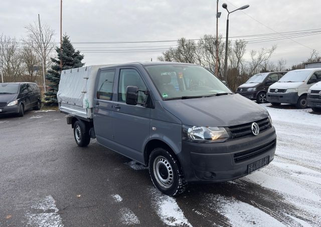 Volkswagen T5 Transporter Pritsche Pritsche Doppelkabine - Huifzeil bedrijfswagen: afbeelding 2 Volkswagen T5 Transporter Pritsche Pritsche Doppelkabine - Huifzeil bedrijfswagen: afbeelding 2