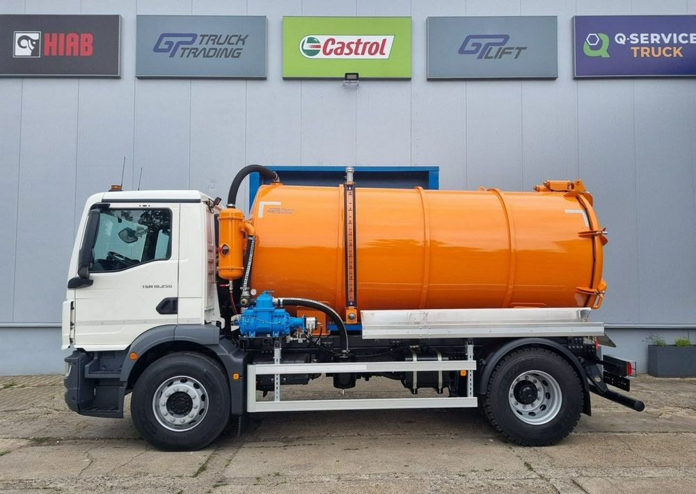 MAN TGM 18.250, zabudowa asenizacyjna Janco/GP Lift - Vuilniswagen: afbeelding 2 MAN TGM 18.250, zabudowa asenizacyjna Janco/GP Lift - Vuilniswagen: afbeelding 2