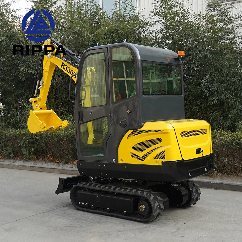 RIPPA R330-Rapid delivery-Kubota engine-Cab-Air Conditioner -CE certification - Minigraafmachine: afbeelding 3 RIPPA R330-Rapid delivery-Kubota engine-Cab-Air Conditioner -CE certification - Minigraafmachine: afbeelding 3