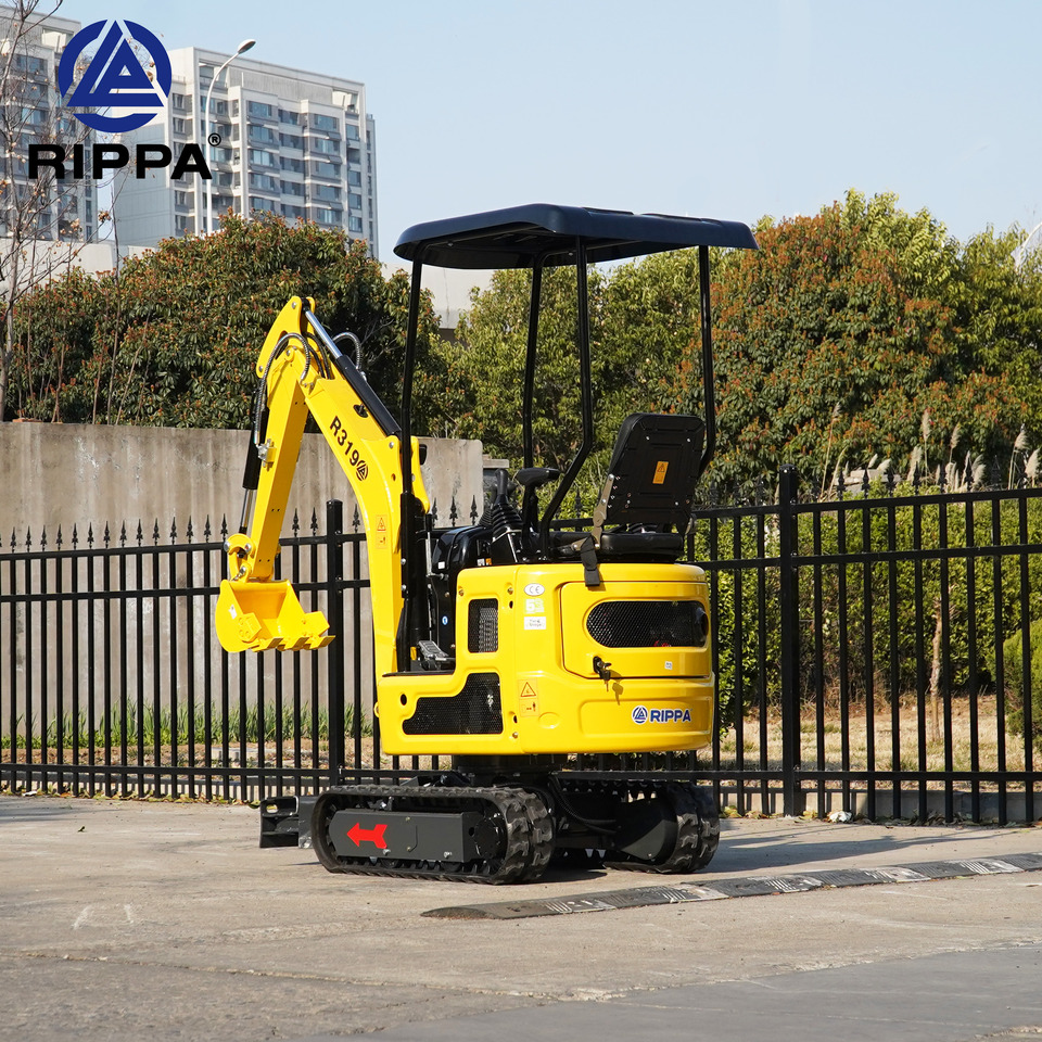 Rippa R319 Pilot Control|Kubota Engine|Euro 5|CE|Telescopic chassis|Lateral swing mini excavator - Minigraafmachine: afbeelding 3 Rippa R319 Pilot Control|Kubota Engine|Euro 5|CE|Telescopic chassis|Lateral swing mini excavator - Minigraafmachine: afbeelding 3