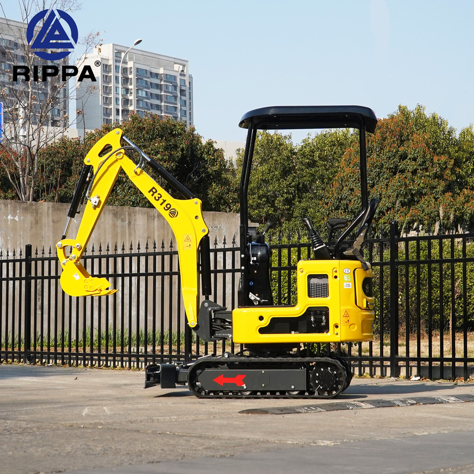 Rippa R319 Pilot Control|Kubota Engine|Euro 5|CE|Telescopic chassis|Lateral swing mini excavator - Minigraafmachine: afbeelding 2 Rippa R319 Pilot Control|Kubota Engine|Euro 5|CE|Telescopic chassis|Lateral swing mini excavator - Minigraafmachine: afbeelding 2