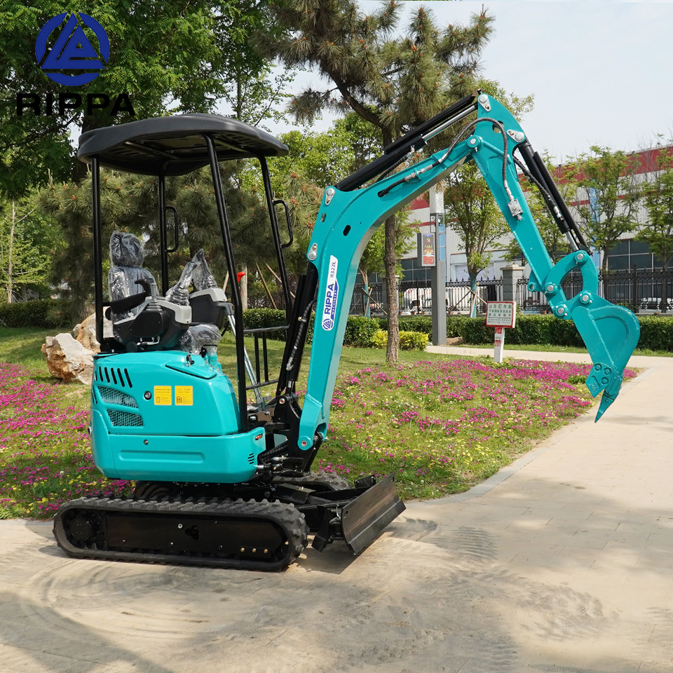 Nieuw Minigraafmachine Rippa R322L -Global stocking Rapid delivery-Kubota Engine, Taliless, Retraction, Side Swing: afbeelding 21