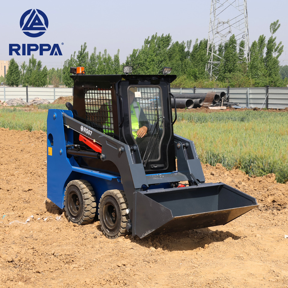 Rippa RS07 Compact Loader | 24.4hp Kubota Power | High Flow Dual Pump | Comfortable A/C Cabin - Schranklader: afbeelding 1 Rippa RS07 Compact Loader | 24.4hp Kubota Power | High Flow Dual Pump | Comfortable A/C Cabin - Schranklader: afbeelding 1