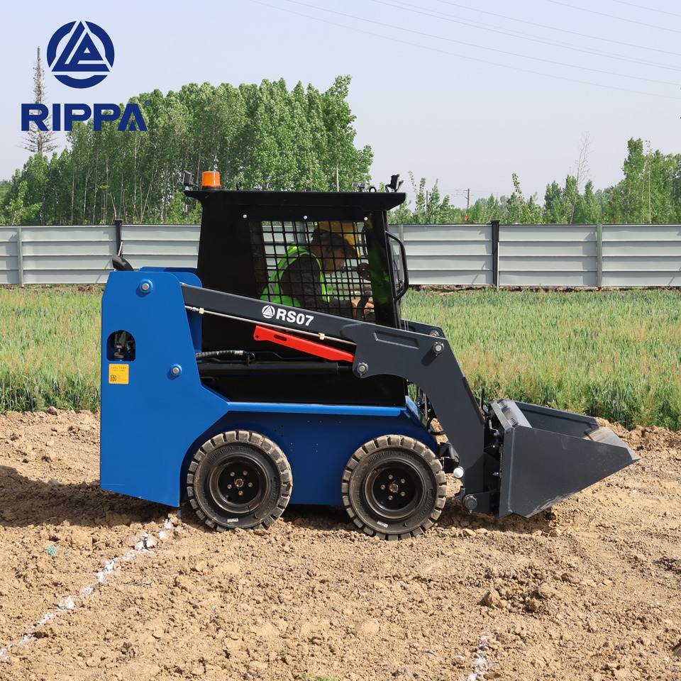 Rippa RS07 Compact Loader | 24.4hp Kubota Power | High Flow Dual Pump | Comfortable A/C Cabin - Schranklader: afbeelding 4 Rippa RS07 Compact Loader | 24.4hp Kubota Power | High Flow Dual Pump | Comfortable A/C Cabin - Schranklader: afbeelding 4