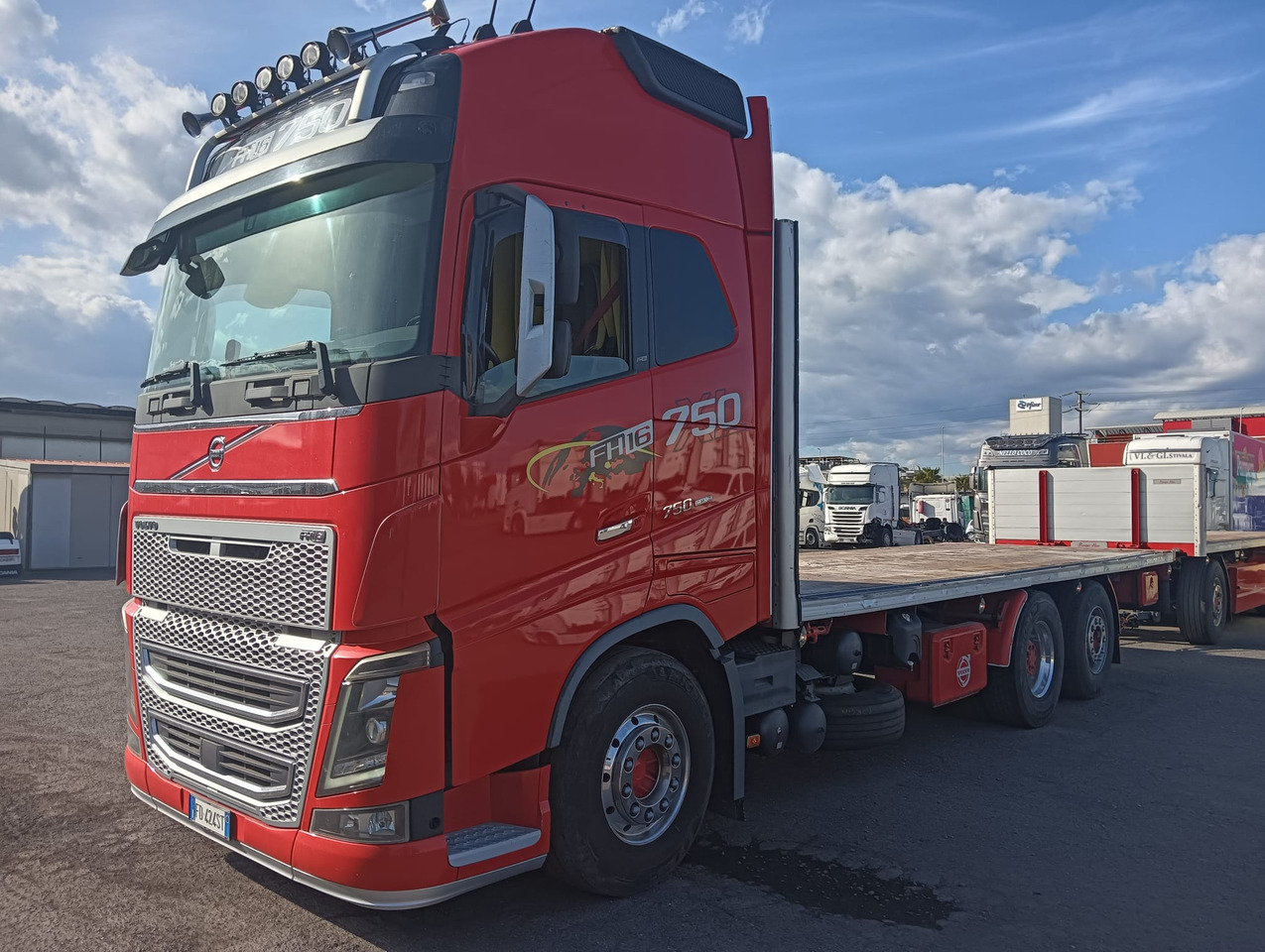 Vrachtwagen met open laadbak VOLVO FH16 750: afbeelding 18