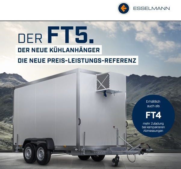 Esselmann Kühlanhänger 5 - Koelwagen aanhangwagen: afbeelding 3 Esselmann Kühlanhänger 5 - Koelwagen aanhangwagen: afbeelding 3