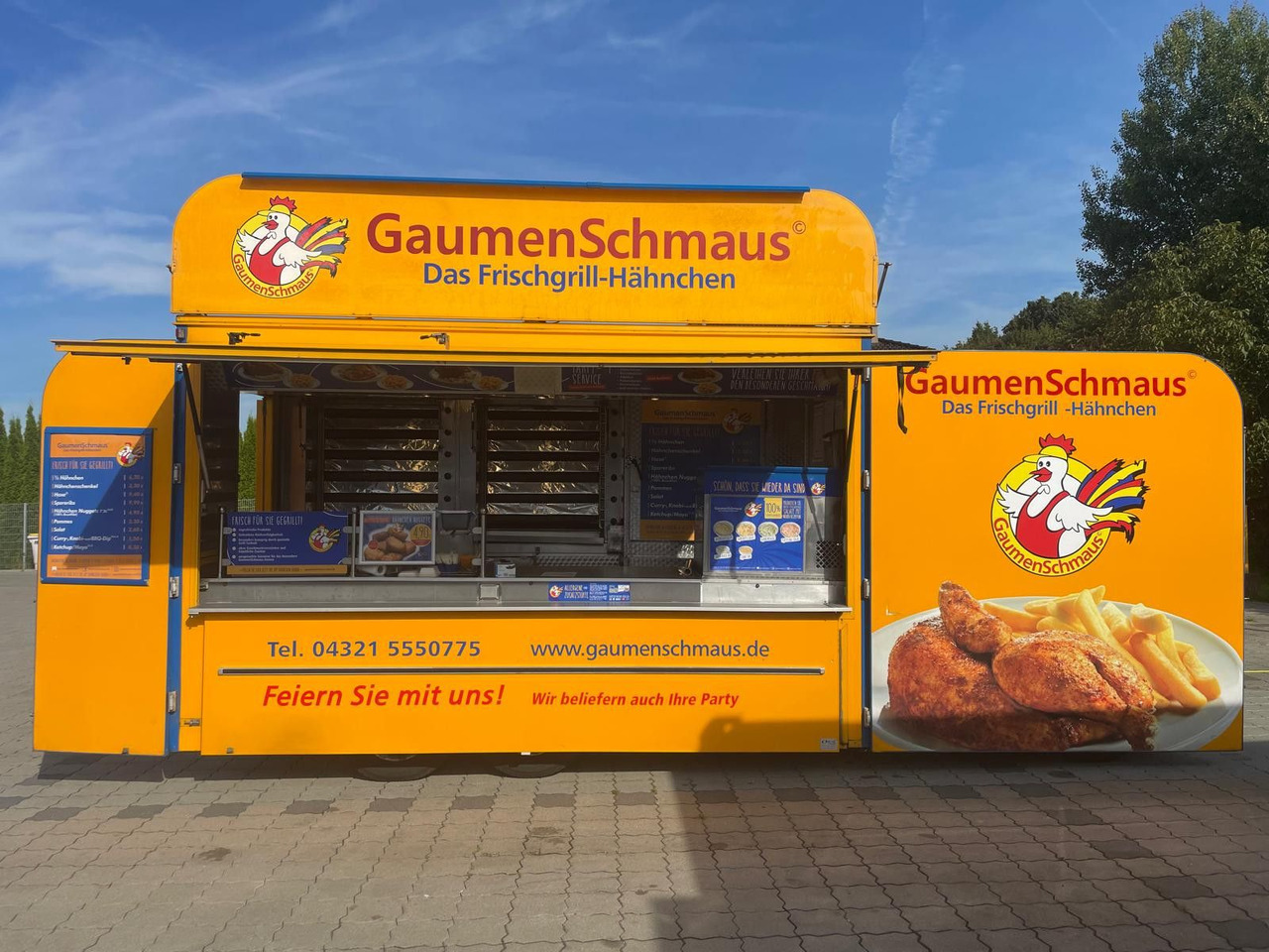 Fiat Hähnchengrill mobil Foodtruck - Zelfrijdende verkoopwagen: afbeelding 1 Fiat Hähnchengrill mobil Foodtruck - Zelfrijdende verkoopwagen: afbeelding 1