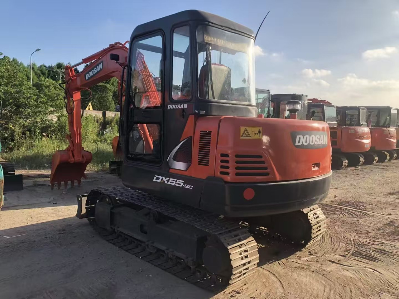 Doosan DX55 - Rupsgraafmachine: afbeelding 4 Doosan DX55 - Rupsgraafmachine: afbeelding 4