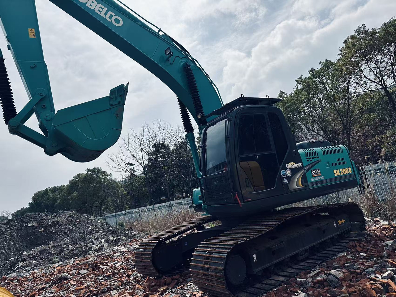 Rupsgraafmachine Kobelco SK200D: afbeelding 6