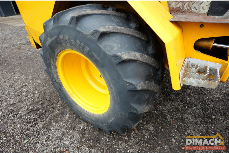 Lader JCB 403 Zeer nette shovel met hydraulische snelwissel en bak en palletvorken 120cm lang: afbeelding 20