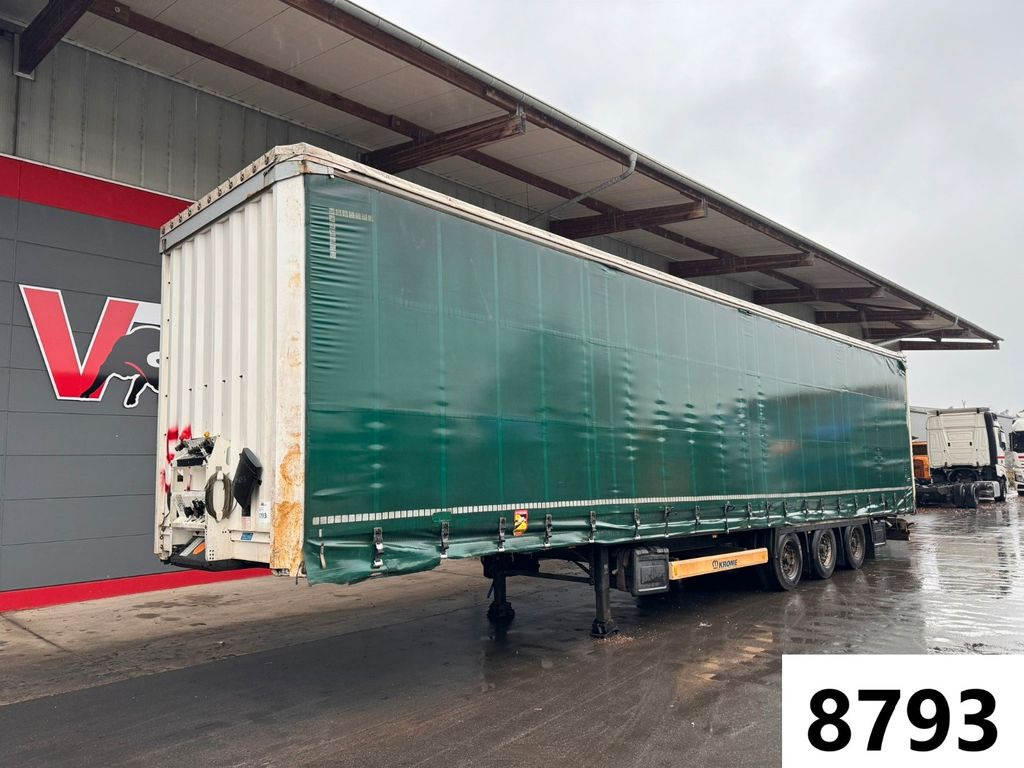 Schuifzeiloplegger Krone SD  Pritsche + Plane Edscha-Verdeck Mega: afbeelding 1