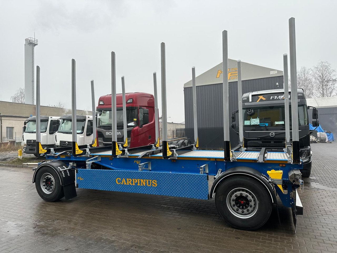 Hydrofast Przyczepa 2 osiowa do drewna stosowego HFP2/2-axle timber trailer HFP2 - Hout aanhanger: afbeelding 1 Hydrofast Przyczepa 2 osiowa do drewna stosowego HFP2/2-axle timber trailer HFP2 - Hout aanhanger: afbeelding 1
