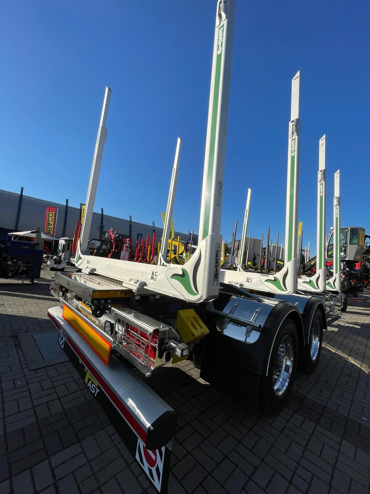 Nieuw Hout aanhanger voor het vervoer van hout Hydrofast Przyczepa tandem od przewozu drewna na stanie / Timber tandem trailer in stock /Tandem-Anhänger aus Holz/: afbeelding 7 Nieuw Hout aanhanger voor het vervoer van hout Hydrofast Przyczepa tandem od przewozu drewna na stanie / Timber tandem trailer in stock /Tandem-Anhänger aus Holz/: afbeelding 7