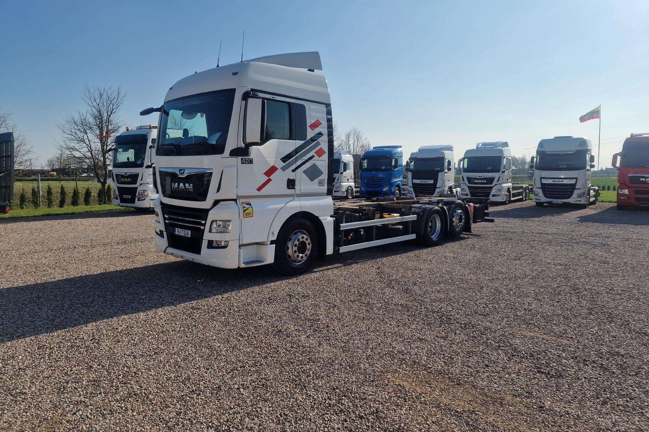 MAN TGX 26.420 - Containertransporter/ Wissellaadbak vrachtwagen: afbeelding 1 MAN TGX 26.420 - Containertransporter/ Wissellaadbak vrachtwagen: afbeelding 1