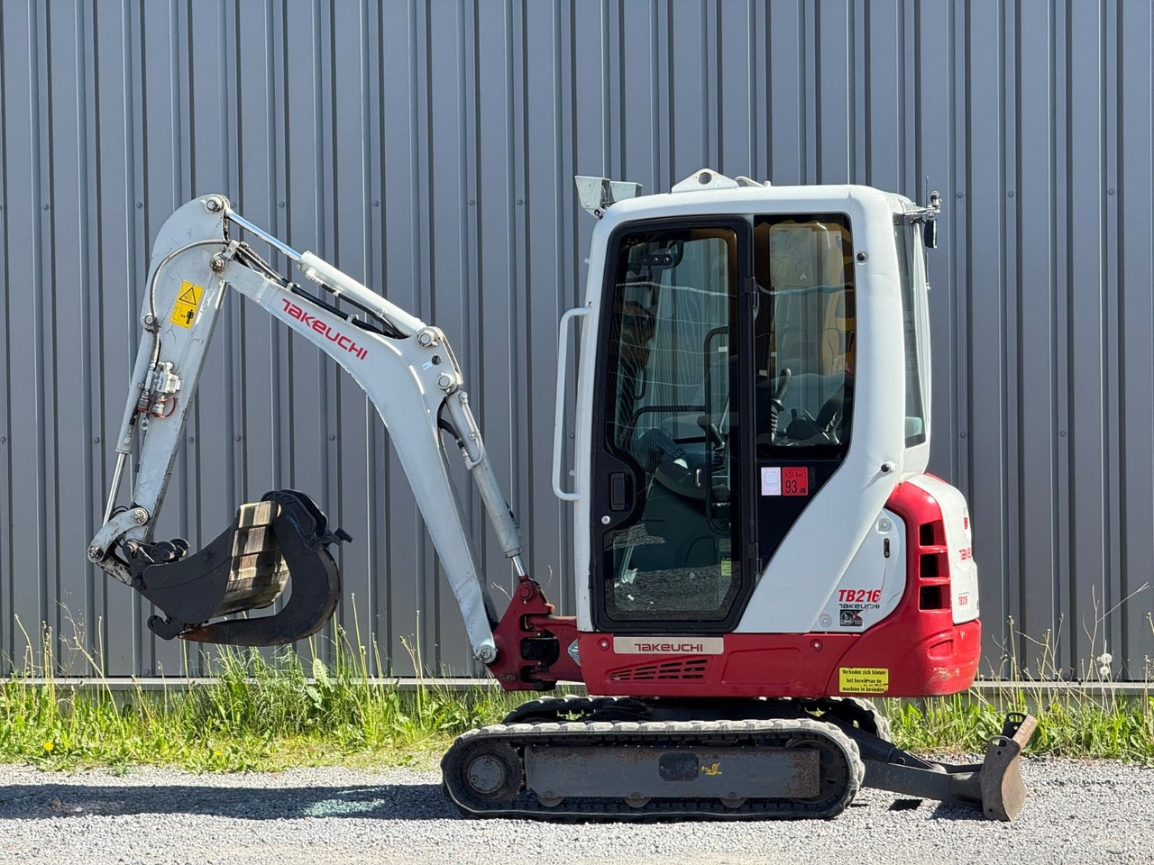 Takeuchi TB216 - Minigraafmachine: afbeelding 5 Takeuchi TB216 - Minigraafmachine: afbeelding 5