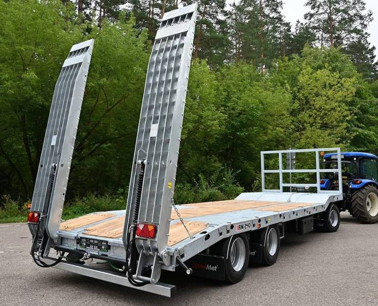 Cynkomet Plattformauflieger / Trailer / Remorque / Rimorchio a piattaforma / Remolque de plataforma / Прицеп для перевозки техники / Przyczepa maszynowa RM-240 18 t - Platte landbouwwagen: afbeelding 1 Cynkomet Plattformauflieger / Trailer / Remorque / Rimorchio a piattaforma / Remolque de plataforma / Прицеп для перевозки техники / Przyczepa maszynowa RM-240 18 t - Platte landbouwwagen: afbeelding 1