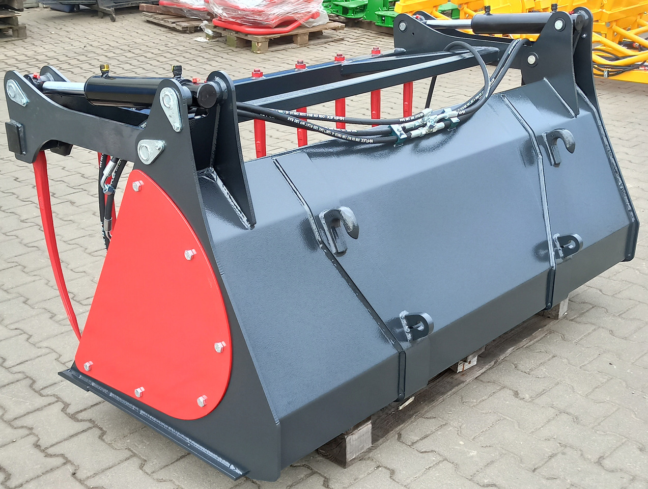 METAL-TECHNIK Krokodilschaufel / Manure grab godet / Grappin à fumier / Benna coccodrillo / Ковш-захват / Łyżko-krokodyl 2 m - Bak voor Bak: afbeelding 4 METAL-TECHNIK Krokodilschaufel / Manure grab godet / Grappin à fumier / Benna coccodrillo / Ковш-захват / Łyżko-krokodyl 2 m - Bak voor Bak: afbeelding 4