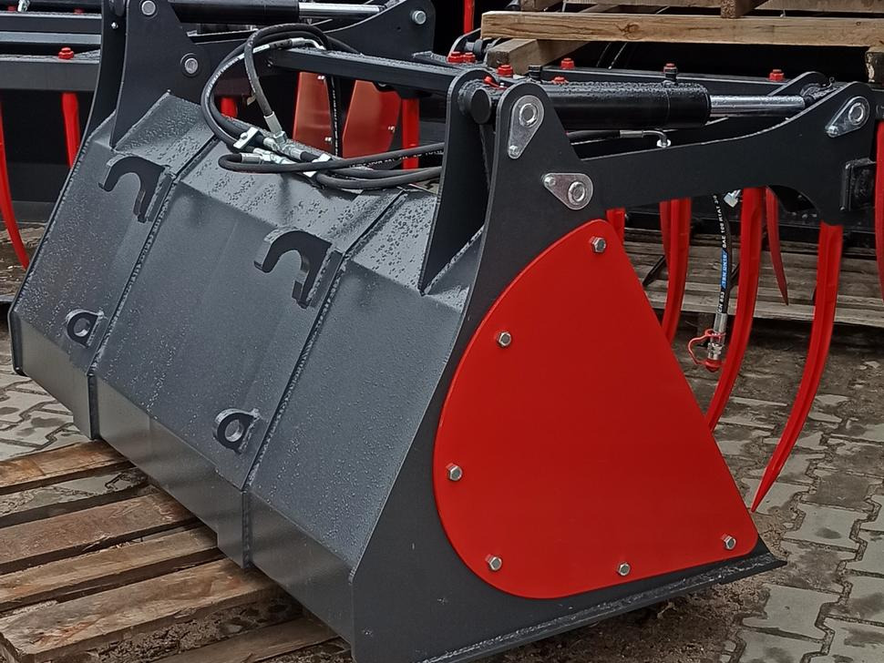 METAL-TECHNIK Krokodilschaufel / Manure grab godet / Grappin à fumier / Benna coccodrillo / Ковш-захват / Łyżko-krokodyl 2 m - Bak voor Bak: afbeelding 4 METAL-TECHNIK Krokodilschaufel / Manure grab godet / Grappin à fumier / Benna coccodrillo / Ковш-захват / Łyżko-krokodyl 2 m - Bak voor Bak: afbeelding 4