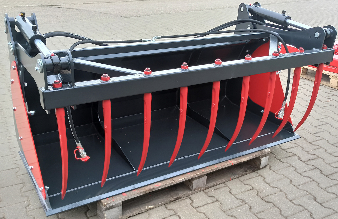 METAL-TECHNIK Krokodilschaufel / Manure grab godet / Grappin à fumier / Benna coccodrillo / Ковш-захват / Łyżko-krokodyl 2 m - Bak voor Bak: afbeelding 1 METAL-TECHNIK Krokodilschaufel / Manure grab godet / Grappin à fumier / Benna coccodrillo / Ковш-захват / Łyżko-krokodyl 2 m - Bak voor Bak: afbeelding 1