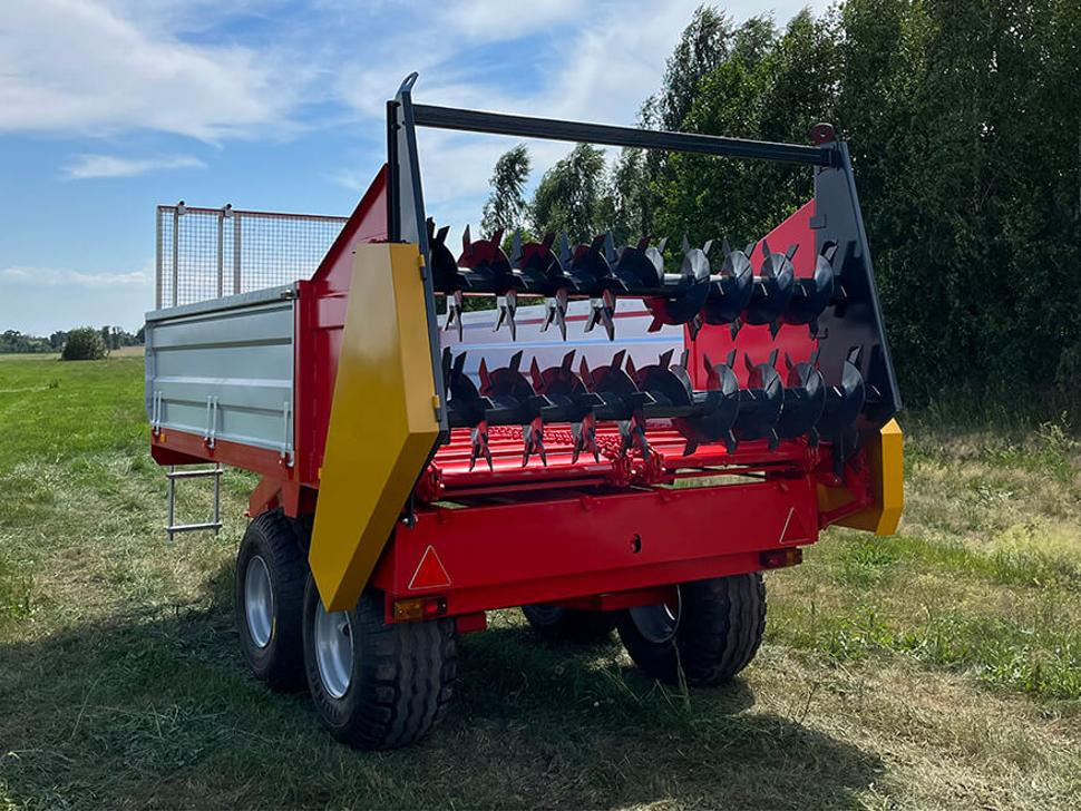Roltrans Miststreuer / Manure spreader / Epandeur à fumier / Esparcidor de estiércol / Spandiletame / Разбрасыватель органических удобрений/ Rozrzutnik obornika N250/3 LEO 6 t - Mestverspreider: afbeelding 5 Roltrans Miststreuer / Manure spreader / Epandeur à fumier / Esparcidor de estiércol / Spandiletame / Разбрасыватель органических удобрений/ Rozrzutnik obornika N250/3 LEO 6 t - Mestverspreider: afbeelding 5