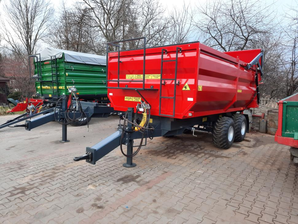 Techmont Anhänger Tandemkipper / Trailer / Remorque / Rimorchio / Remolque tándem / Прицеп монолитный двухосный тандем / Przyczepa tandem PTTCW112 12 t - Landbouwkipper: afbeelding 2 Techmont Anhänger Tandemkipper / Trailer / Remorque / Rimorchio / Remolque tándem / Прицеп монолитный двухосный тандем / Przyczepa tandem PTTCW112 12 t - Landbouwkipper: afbeelding 2