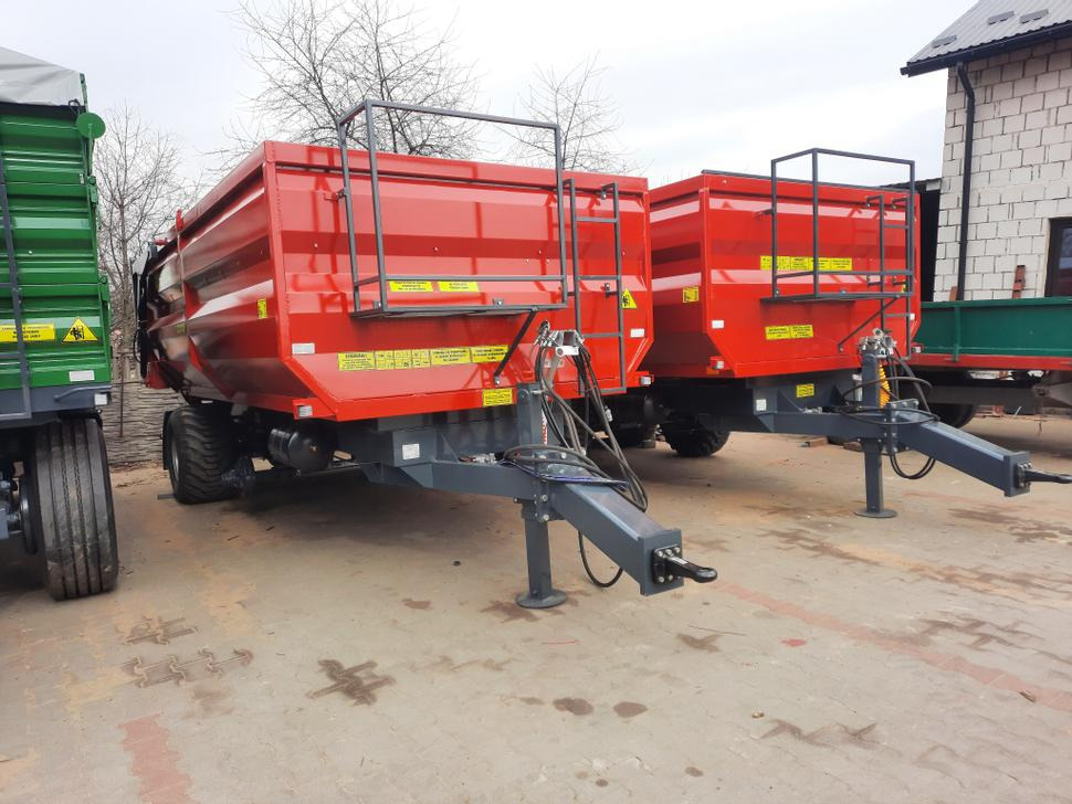 Techmont Anhänger Tandemkipper / Trailer / Remorque / Rimorchio / Remolque tándem / Прицеп монолитный двухосный тандем / Przyczepa tandem PTTCW112 12 t - Landbouwkipper: afbeelding 3 Techmont Anhänger Tandemkipper / Trailer / Remorque / Rimorchio / Remolque tándem / Прицеп монолитный двухосный тандем / Przyczepa tandem PTTCW112 12 t - Landbouwkipper: afbeelding 3