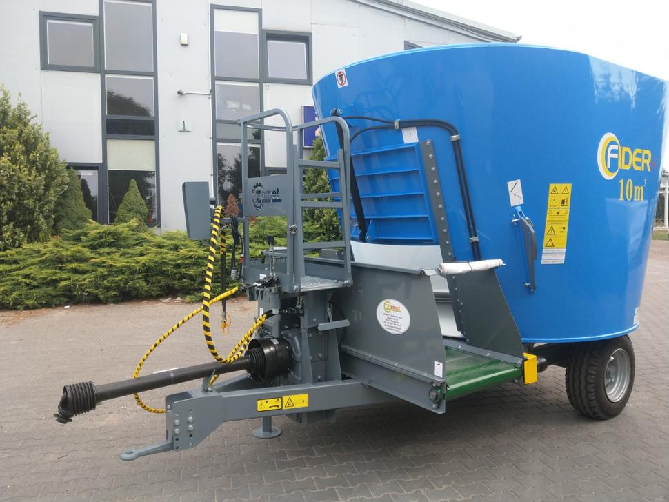 ZAMET Futtermischwagen / Feed mixer / Melangeuse / Carro miscelatore / Vagoneta de alimentación / Кормораздатчик / Wóz paszowy 7-12 m3 - Voermengwagen: afbeelding 2 ZAMET Futtermischwagen / Feed mixer / Melangeuse / Carro miscelatore / Vagoneta de alimentación / Кормораздатчик / Wóz paszowy 7-12 m3 - Voermengwagen: afbeelding 2