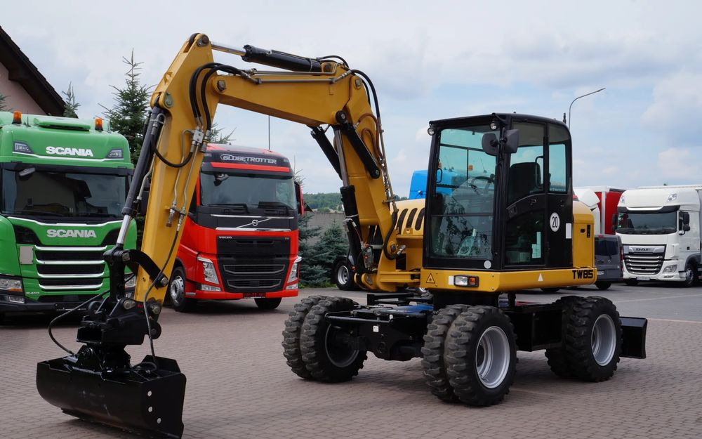 Terex TW 85 Koparka kołowa Sprowadzona silnik DEUTZ Stan Wzorowy - Mobiele graafmachine: afbeelding 3 Terex TW 85 Koparka kołowa Sprowadzona silnik DEUTZ Stan Wzorowy - Mobiele graafmachine: afbeelding 3
