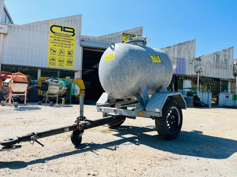 Cuve 500L sur remorque TR0500L - Tunnelboormachine, Tank aanhanger: afbeelding 1 Cuve 500L sur remorque TR0500L - Tunnelboormachine, Tank aanhanger: afbeelding 1