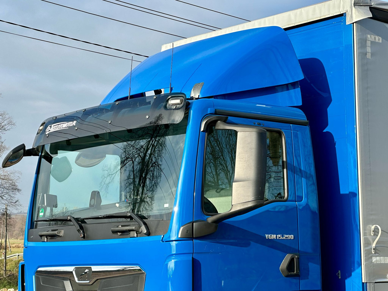 Schuifzeilen vrachtwagen MAN TGM 15.290 / FIRANKA / WINDA / AUTOMAT / 2021 ROK / 18 EUROPALET / 15 T DMC: afbeelding 9