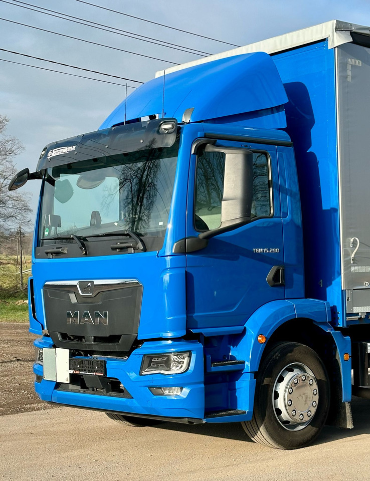 Schuifzeilen vrachtwagen MAN TGM 15.290 / FIRANKA / WINDA / AUTOMAT / 2021 ROK / 18 EUROPALET / 15 T DMC: afbeelding 8