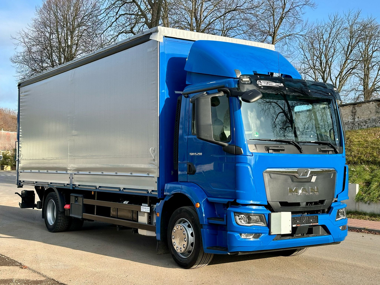 MAN TGM 15.290 / FIRANKA / WINDA / AUTOMAT / 2021 ROK / 18 EUROPALET / 15 T DMC - Schuifzeilen vrachtwagen: afbeelding 1 MAN TGM 15.290 / FIRANKA / WINDA / AUTOMAT / 2021 ROK / 18 EUROPALET / 15 T DMC - Schuifzeilen vrachtwagen: afbeelding 1