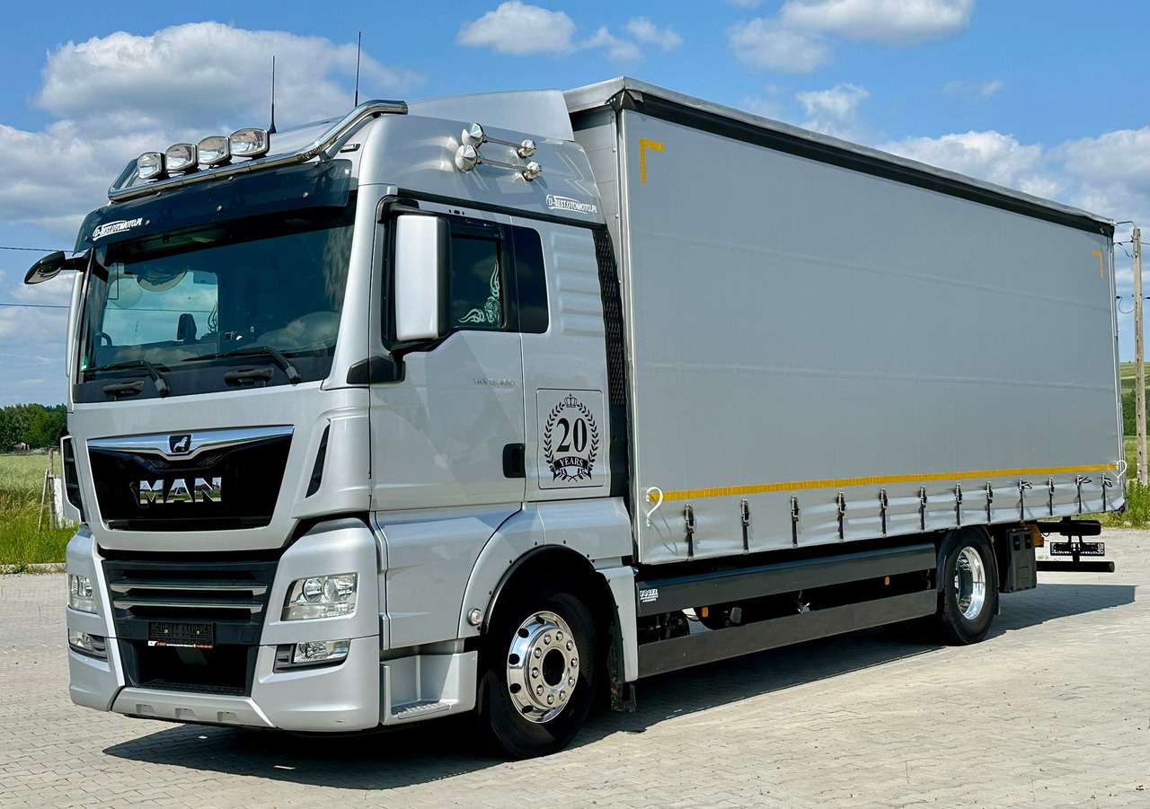 MAN TGX 18.460 / FIRANKA / 20 EUROPALET / ALUSY / SKÓRY / 260 TYS KM / 2019 ROK / Z NIEMIEC - Schuifzeilen vrachtwagen: afbeelding 2 MAN TGX 18.460 / FIRANKA / 20 EUROPALET / ALUSY / SKÓRY / 260 TYS KM / 2019 ROK / Z NIEMIEC - Schuifzeilen vrachtwagen: afbeelding 2
