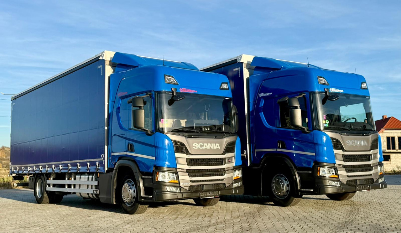 SCANIA P280 / FIRANKA / 20 EUROPALET / 220 TYŚ KM / 2022 ROK / SYPIALKA - Schuifzeilen vrachtwagen: afbeelding 1 SCANIA P280 / FIRANKA / 20 EUROPALET / 220 TYŚ KM / 2022 ROK / SYPIALKA - Schuifzeilen vrachtwagen: afbeelding 1