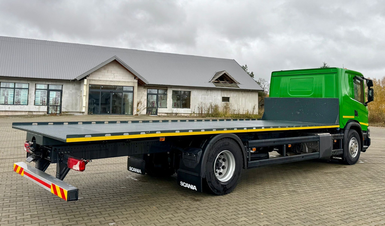 SCANIA P320 / PLATFORMA / NOWY / 5 TYŚ KM / SYPIALKA / 2023 ROK / CAŁA NA PODUSZKACH / 7.7 M DŁUGOŚCI / LAWETA / DO PRZEWOZU MASZYN ROLNICZYCH ITP - Vrachtwagen met open laadbak: afbeelding 4 SCANIA P320 / PLATFORMA / NOWY / 5 TYŚ KM / SYPIALKA / 2023 ROK / CAŁA NA PODUSZKACH / 7.7 M DŁUGOŚCI / LAWETA / DO PRZEWOZU MASZYN ROLNICZYCH ITP - Vrachtwagen met open laadbak: afbeelding 4