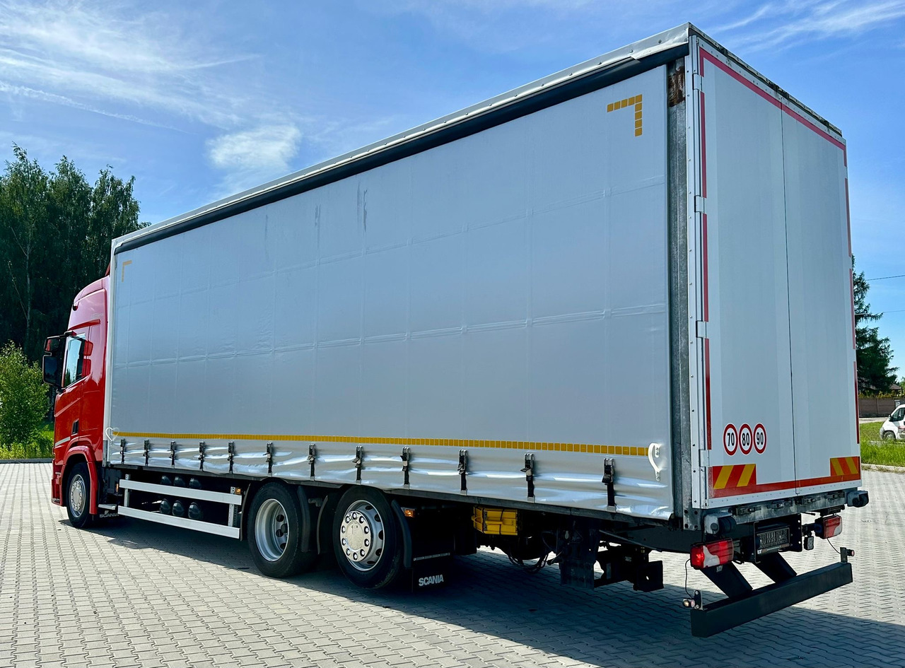SCANIA R410 / FIRANKA / 21 EUROPALET / 8.5 M DŁUGOŚCI / 6x2 / PODWIESZA - Schuifzeilen vrachtwagen: afbeelding 3 SCANIA R410 / FIRANKA / 21 EUROPALET / 8.5 M DŁUGOŚCI / 6x2 / PODWIESZA - Schuifzeilen vrachtwagen: afbeelding 3